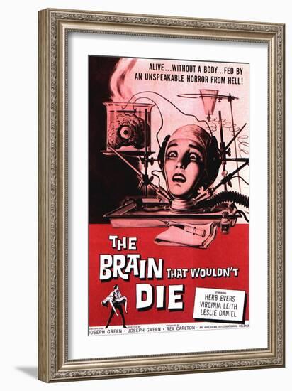 The Brain That Wouldn't Die, Virginia Leith, 1962-null-Framed Premium Giclee Print