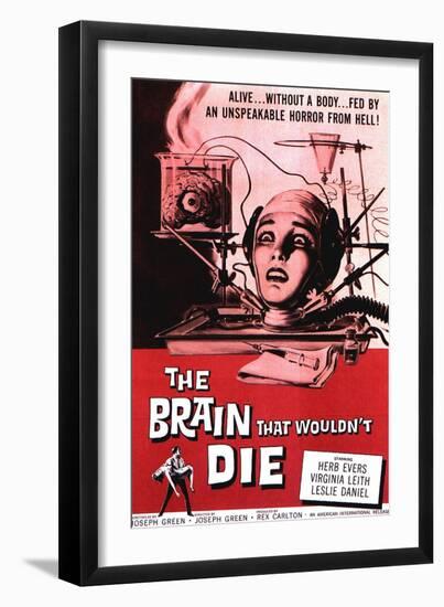 The Brain That Wouldn't Die, Virginia Leith, 1962-null-Framed Premium Giclee Print