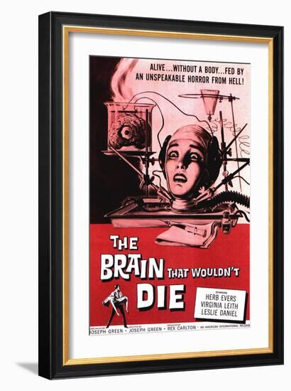 The Brain That Wouldn't Die, Virginia Leith, 1962-null-Framed Premium Giclee Print