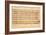 The Brandenburg Concertos, No.5 D-Dur, 1721-Johann Sebastian Bach-Framed Giclee Print