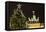 The Brandenburg Gate and Christmas Tree, Berlin, Germany, Europe-Miles Ertman-Framed Premier Image Canvas