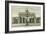 The Brandenburg Gate, Berlin, 1870-null-Framed Giclee Print