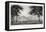 The Brandenburg Gate, Berlin, 19th Century-Johann Poppei-Framed Premier Image Canvas