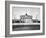 The Brandenburg Gate in East Berlin Behind the Berlin Wall-null-Framed Photo