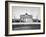 The Brandenburg Gate in East Berlin Behind the Berlin Wall-null-Framed Photo