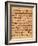 The Brandenburger Concertos, No.5 D-Dur, 1721-Johann Sebastian Bach-Framed Giclee Print