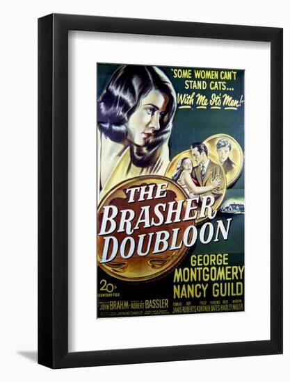 The Brasher Doubloon - Movie Poster Reproduction-null-Framed Photo