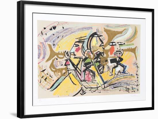 The Brass Quartet II-Vick Vibha-Framed Limited Edition