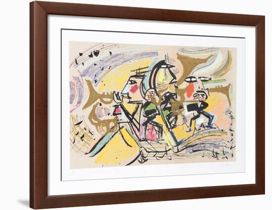 The Brass Quartet II-Vick Vibha-Framed Limited Edition