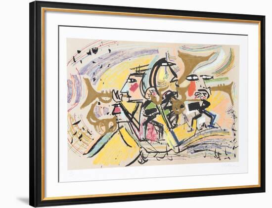 The Brass Quartet II-Vick Vibha-Framed Limited Edition