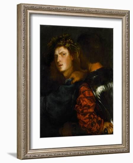 The Brave (Il Bravo)-Titian (Tiziano Vecelli)-Framed Giclee Print