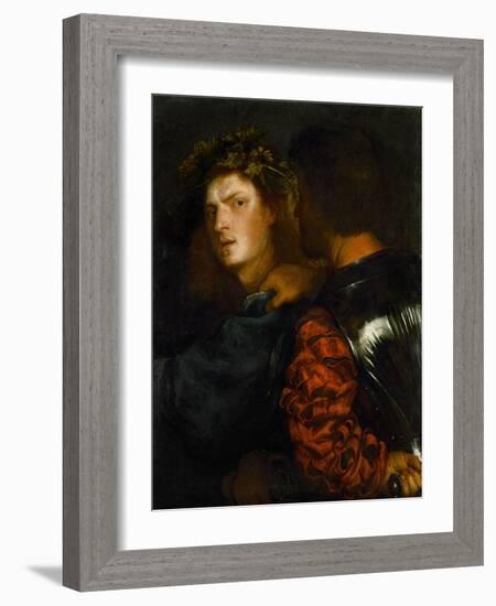 The Brave (Il Bravo)-Titian (Tiziano Vecelli)-Framed Giclee Print