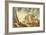 The Brazen Serpent, Right Hand Section-Simon Vouet-Framed Giclee Print