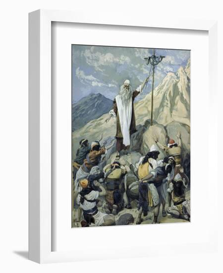 The Brazen Serpent-James Tissot-Framed Giclee Print