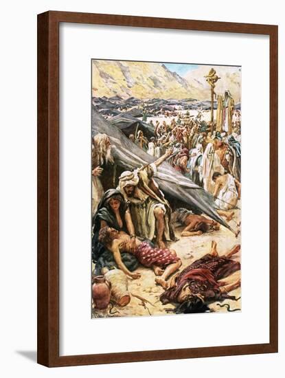 The Brazen Serpent-Harold Copping-Framed Giclee Print