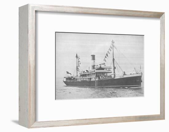 'The Brazilian Lloyd s.s. Acre., 1914-Unknown-Framed Photographic Print