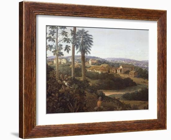 The Brazillian Village of Serinhaem, Detail-Frans Post-Framed Giclee Print