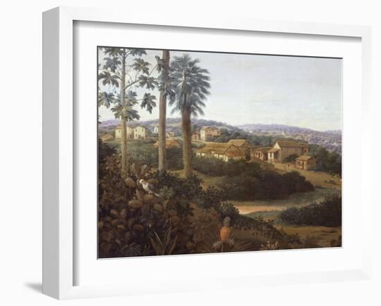 The Brazillian Village of Serinhaem, Detail-Frans Post-Framed Giclee Print