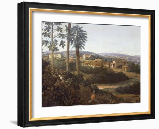 The Brazillian Village of Serinhaem, Detail-Frans Post-Framed Giclee Print