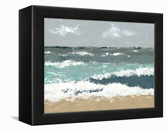 The Breakers I-Jade Reynolds-Framed Stretched Canvas