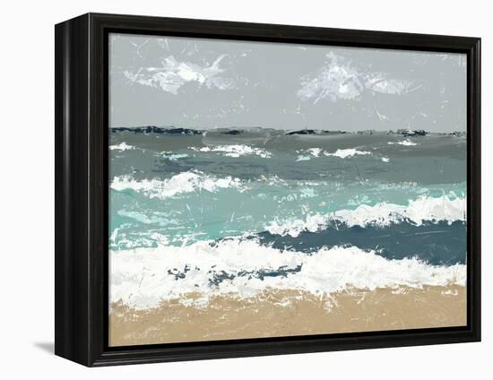 The Breakers I-Jade Reynolds-Framed Stretched Canvas