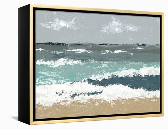 The Breakers I-Jade Reynolds-Framed Stretched Canvas