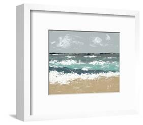 The Breakers II-Jade Reynolds-Framed Art Print
