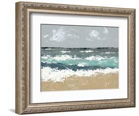 The Breakers II-Jade Reynolds-Framed Art Print