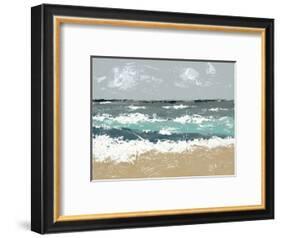 The Breakers II-Jade Reynolds-Framed Art Print