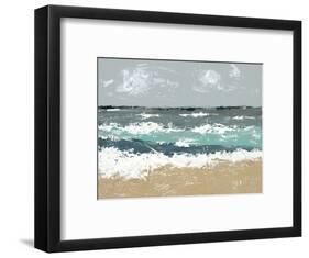 The Breakers II-Jade Reynolds-Framed Art Print