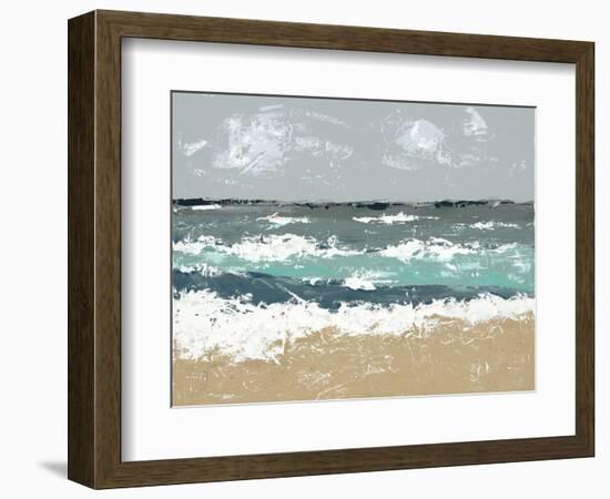 The Breakers II-Jade Reynolds-Framed Art Print