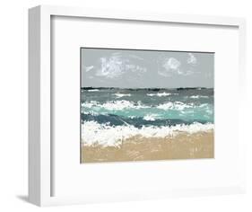 The Breakers II-Jade Reynolds-Framed Art Print