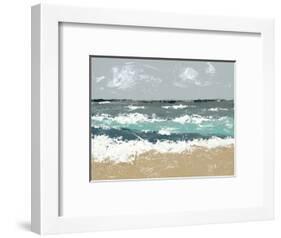 The Breakers II-Jade Reynolds-Framed Art Print