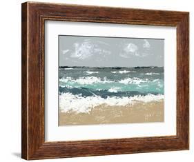 The Breakers II-Jade Reynolds-Framed Art Print