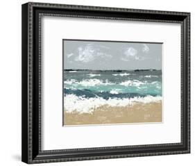 The Breakers II-Jade Reynolds-Framed Art Print