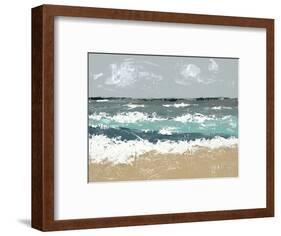 The Breakers II-Jade Reynolds-Framed Art Print
