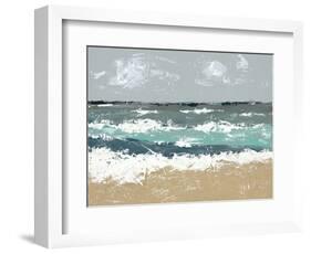The Breakers II-Jade Reynolds-Framed Art Print