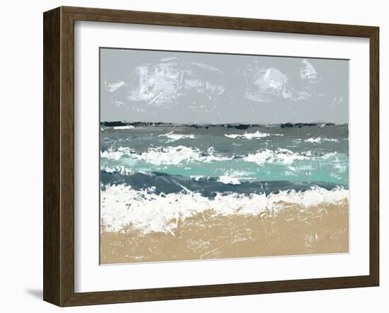 The Breakers II-Jade Reynolds-Framed Art Print