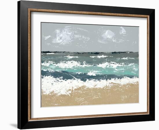 The Breakers II-Jade Reynolds-Framed Art Print