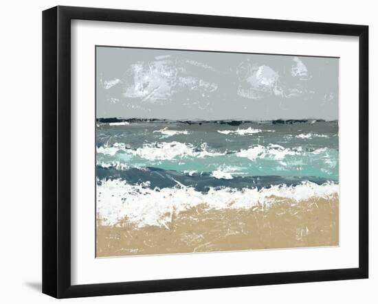 The Breakers II-Jade Reynolds-Framed Art Print