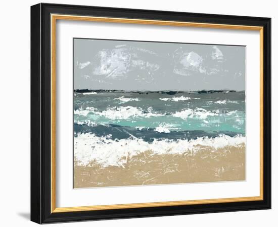 The Breakers II-Jade Reynolds-Framed Art Print