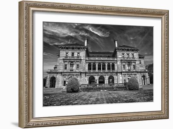 The Breakers Newport Rhode Island B/W-null-Framed Photo