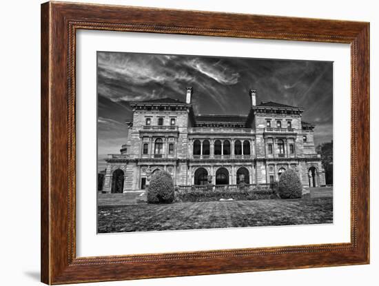 The Breakers Newport Rhode Island B/W-null-Framed Photo