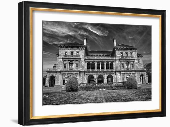 The Breakers Newport Rhode Island B/W-null-Framed Photo