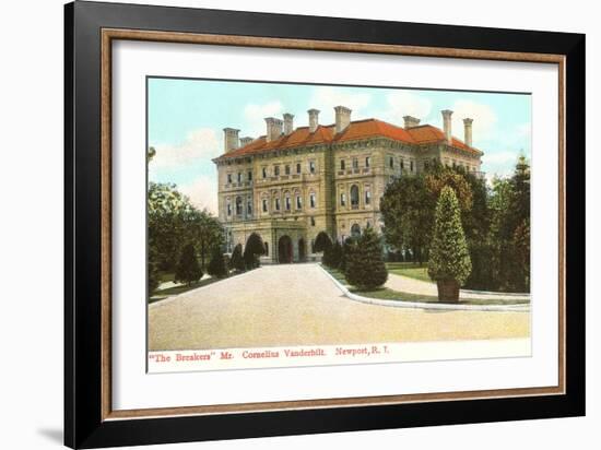 The Breakers, Vanderbilt Residence, Newport, Rhode Island-null-Framed Art Print