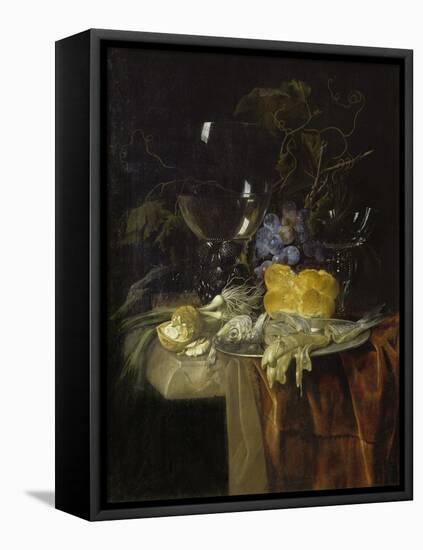 The Breakfast, 1679-Willem van Aelst-Framed Premier Image Canvas