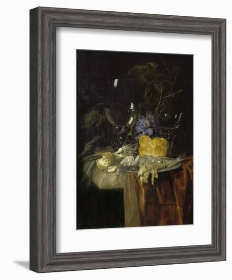 The Breakfast, 1679-Willem van Aelst-Framed Giclee Print