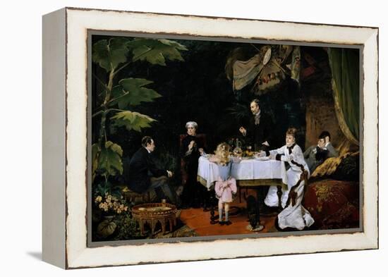 The Breakfast, 1877-Louise Abbema-Framed Premier Image Canvas