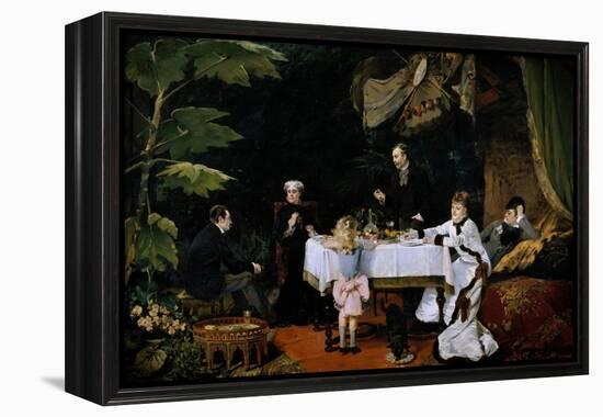 The Breakfast, 1877-Louise Abbema-Framed Premier Image Canvas