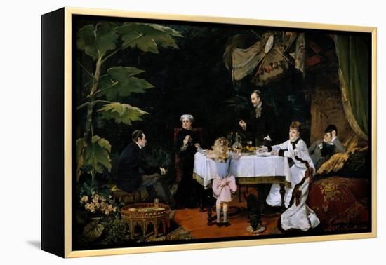 The Breakfast, 1877-Louise Abbema-Framed Premier Image Canvas